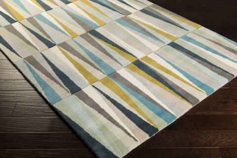 Surya Oasis Grey 50 X 80 Area Rug OAS1095-58 800-54215 Image 1