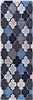 Surya Oasis Blue Runner 26 X 80 Area Rug OAS1103-268 800-54254 Thumb 0