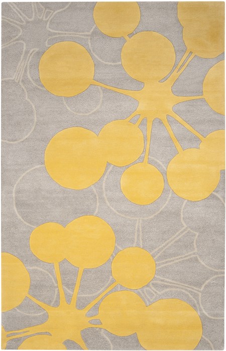 Surya Organic Modern Grey 80 X 110 Area Rug OMR1014-811 800-54304 Image 0