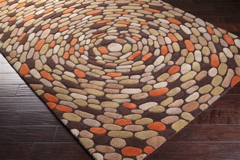 Surya Pebble White 80 X 110 Area Rug PB1000-811 800-54609 Image 1