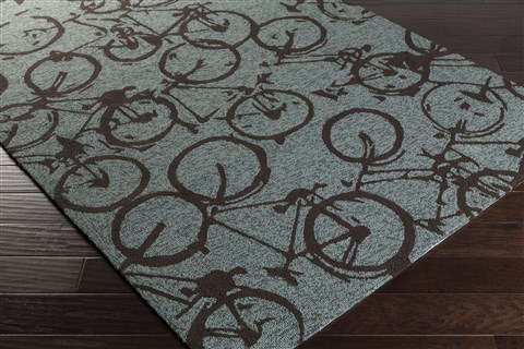 Surya Pandemonium Green 90 X 120 Area Rug PDM1005-912 800-54855 Image 1