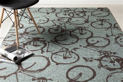 Surya Pandemonium Green 90 X 120 Area Rug PDM1005-912 800-54855 Image 2
