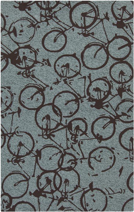 Surya Pandemonium Green 90 X 120 Area Rug PDM1005-912 800-54855 Image 0
