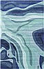 Surya Pigments Blue 20 X 30 Area Rug PGM3003-23 800-54924 Thumb 0