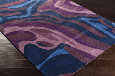 Surya Pigments Purple 20 X 30 Area Rug PGM3007-23 800-54939 Image 1