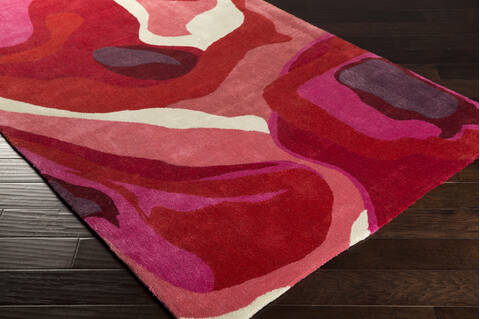 Surya Pigments Red 80 X 110 Area Rug PGM3008-811 800-54948 Image 1