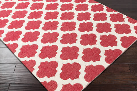 Surya Picnic Red 20 X 30 Area Rug PIC4002-23 800-54959 Image 1