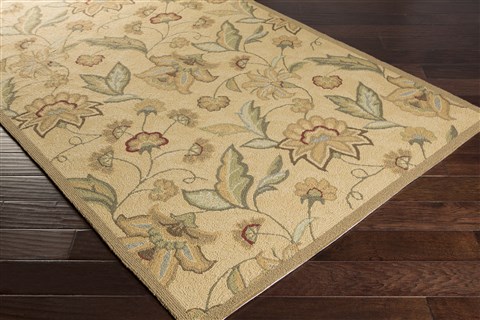 Surya Rain White 50 X 80 Area Rug RAI1011-58 800-55808 Image 1