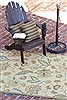 Surya Rain White 50 X 80 Area Rug RAI1011-58 800-55808 Thumb 4