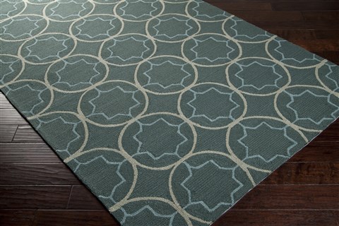 Surya Rain Green 50 X 80 Area Rug RAI1093-58 800-55883 Image 1