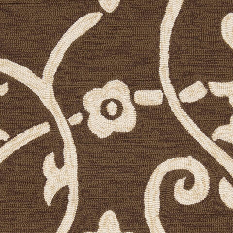 Surya Rain Brown Runner 26 X 80 Area Rug RAI1105-268 800-55916 Image 1