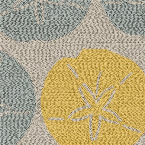 Surya Rain Yellow 50 X 80 Area Rug RAI1129-58 800-55981 Image 2