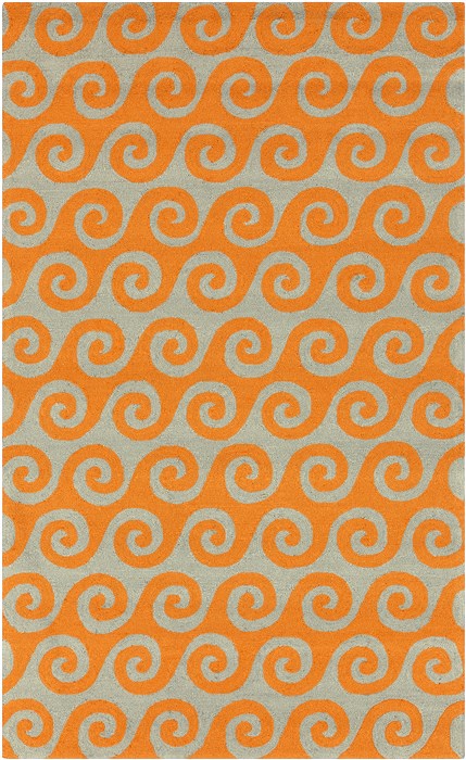 Surya Rain Orange 20 X 30 Area Rug RAI1138-23 800-56020 Image 0