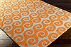 Surya Rain Orange 20 X 30 Area Rug RAI1138-23 800-56020 Thumb 1
