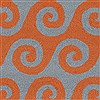Surya Rain Orange 20 X 30 Area Rug RAI1138-23 800-56020 Thumb 2