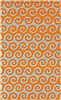 Surya Rain Orange 20 X 30 Area Rug RAI1138-23 800-56020 Thumb 0