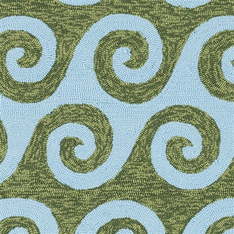 Surya Rain Blue 90 X 120 Area Rug RAI1139-912 800-56033 Image 3