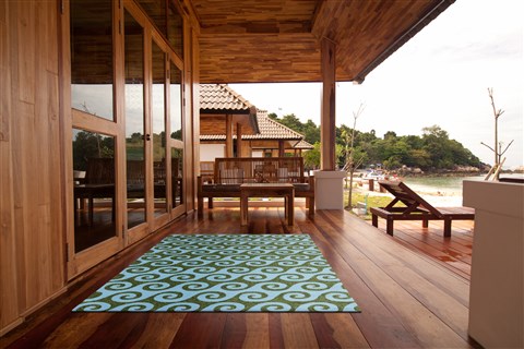Surya Rain Blue 90 X 120 Area Rug RAI1139-912 800-56033 Image 4