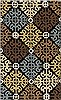 Surya Rain Brown 90 X 120 Area Rug RAI1150-912 800-56110 Thumb 0