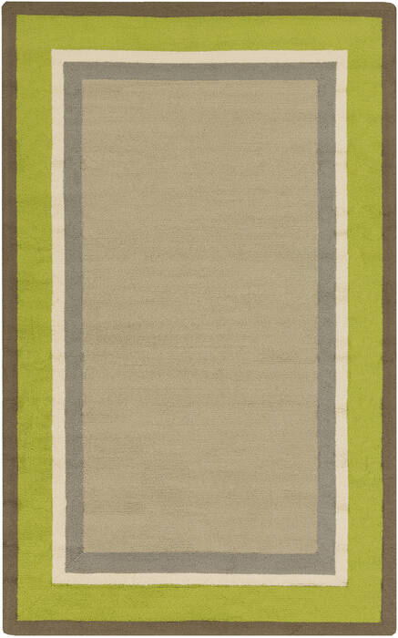 Surya Rain Green 90 X 120 Area Rug RAI1165-912 800-56215 Image 0
