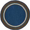Surya Rain Blue Round 80 X 80 Area Rug RAI1166-8RD 800-56221 Thumb 0
