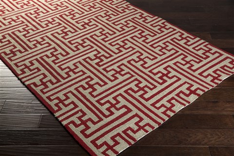 Surya Rain Purple 20 X 30 Area Rug RAI1191-23 800-56391 Image 1