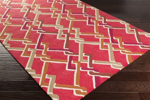 Surya Rain Purple 20 X 30 Area Rug RAI1216-23 800-56496 Image 1