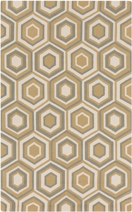Surya Rain Yellow 30 X 50 Area Rug RAI1225-35 800-56554 Image 0