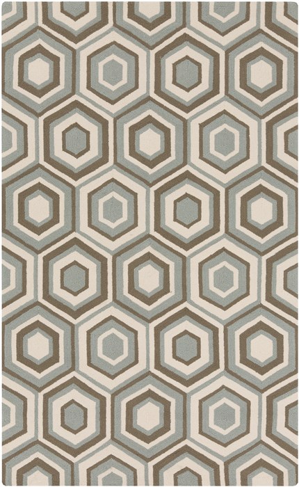 Surya Rain Grey 90 X 120 Area Rug RAI1226-912 800-56565 Image 0