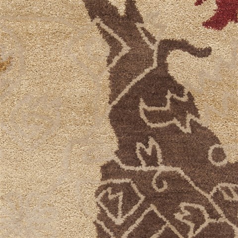 Surya Rant White Runner 26 X 80 Area Rug RANT8710-268 800-56637 Image 1