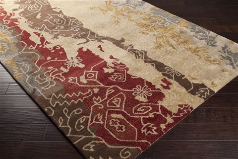 Surya Rant White 80 X 110 Area Rug RANT8710-811 800-56640 Image 1