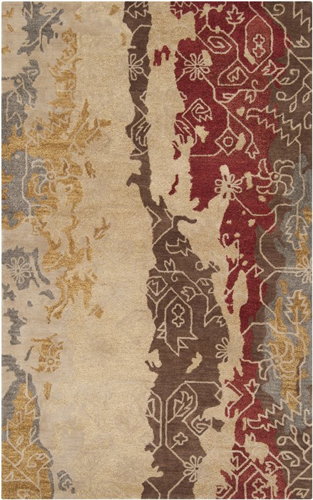Surya Rant White 80 X 110 Area Rug RANT8710-811 800-56640 Image 0