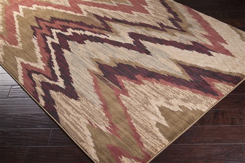 Surya Riley Red 66 X 98 Area Rug RLY5001-6698 800-57034 Image 1
