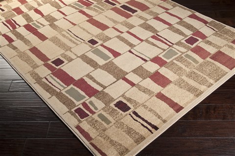 Surya Riley Brown 53 X 76 Area Rug RLY5002-5376 800-57042 Image 1