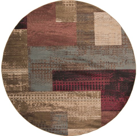 Surya Riley Red Round 80 X 80 Area Rug RLY5004-8RD 800-57062 Image 0
