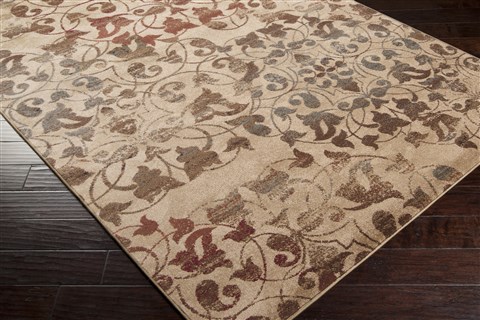 Surya Riley Red 40 X 55 Area Rug RLY5009-455 800-57094 Image 1