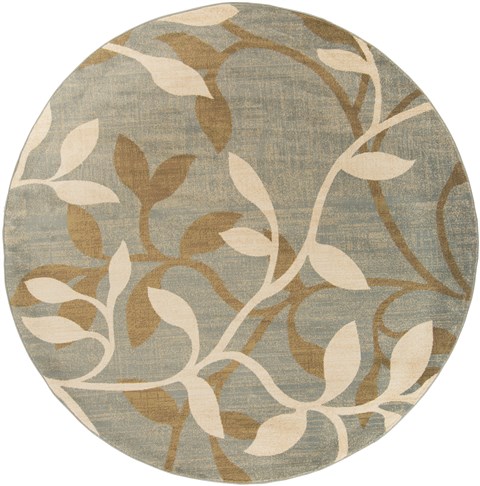 Surya Riley Grey Round 80 X 80 Area Rug RLY5012-8RD 800-57125 Image 0