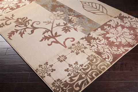Surya Riley Brown 100 X 130 Area Rug RLY5013-1013 800-57126 Image 1