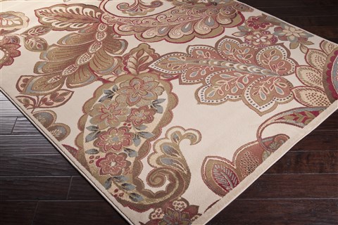 Surya Riley Red 66 X 98 Area Rug RLY5019-6698 800-57186 Image 1