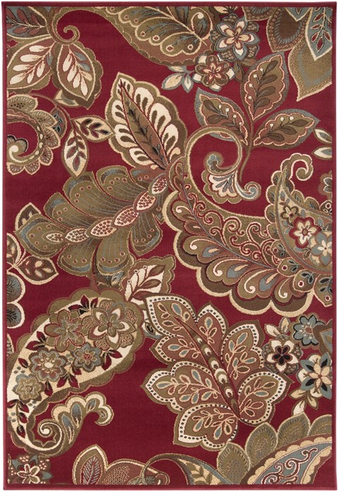 Surya Riley Red 20 X 33 Area Rug RLY5020-233 800-57190 Image 0
