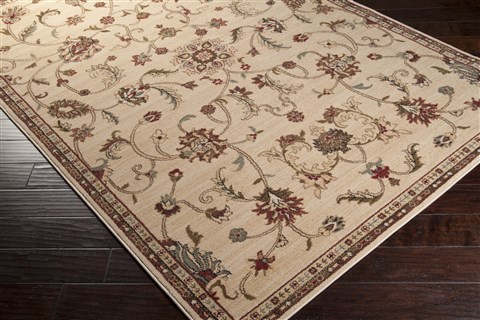 Surya Riley White 40 X 55 Area Rug RLY5026-455 800-57247 Image 1
