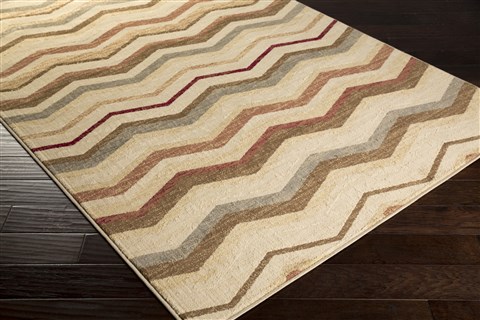 Surya Riley Red 66 X 98 Area Rug RLY5034-6698 800-57302 Image 1