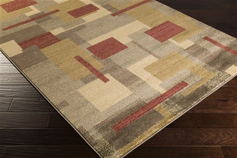 Surya Riley Red 40 X 55 Area Rug RLY5053-455 800-57437 Image 1