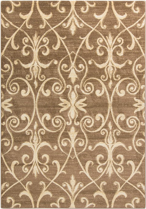 Surya Riley Brown 53 X 76 Area Rug RLY5060-5376 800-57487 Image 0