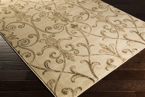 Surya Riley White 100 X 130 Area Rug RLY5065-1013 800-57518 Image 1