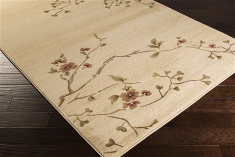 Surya Riley White 20 X 33 Area Rug RLY5067-233 800-57533 Image 1