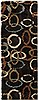 Surya Rosario Black Runner 27 X 73 Area Rug RSO4606-2773 800-57591 Thumb 0