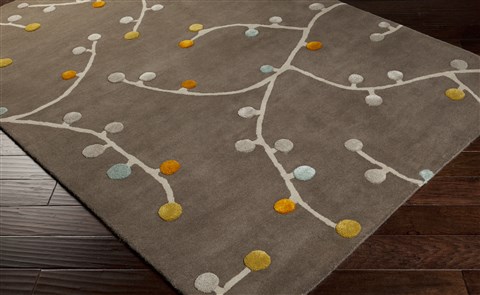 Surya Scion Grey 80 X 110 Area Rug SCI13-811 800-58056 Image 1