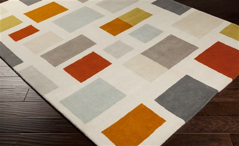 Surya Scion Red 80 X 110 Area Rug SCI16-811 800-58068 Image 1