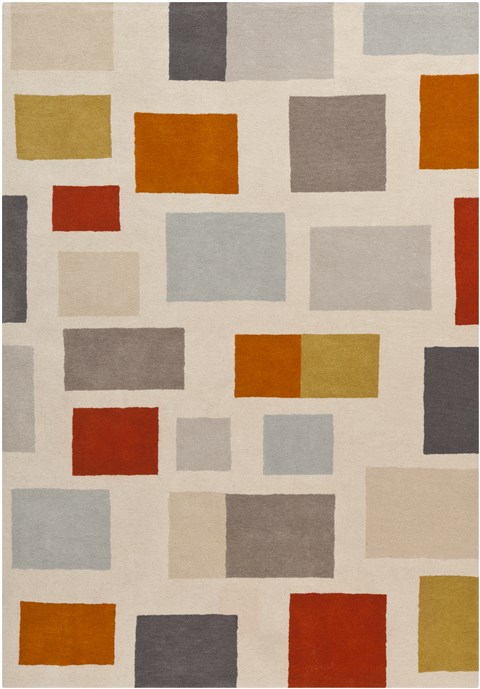 Surya Scion Red 80 X 110 Area Rug SCI16-811 800-58068 Image 0
